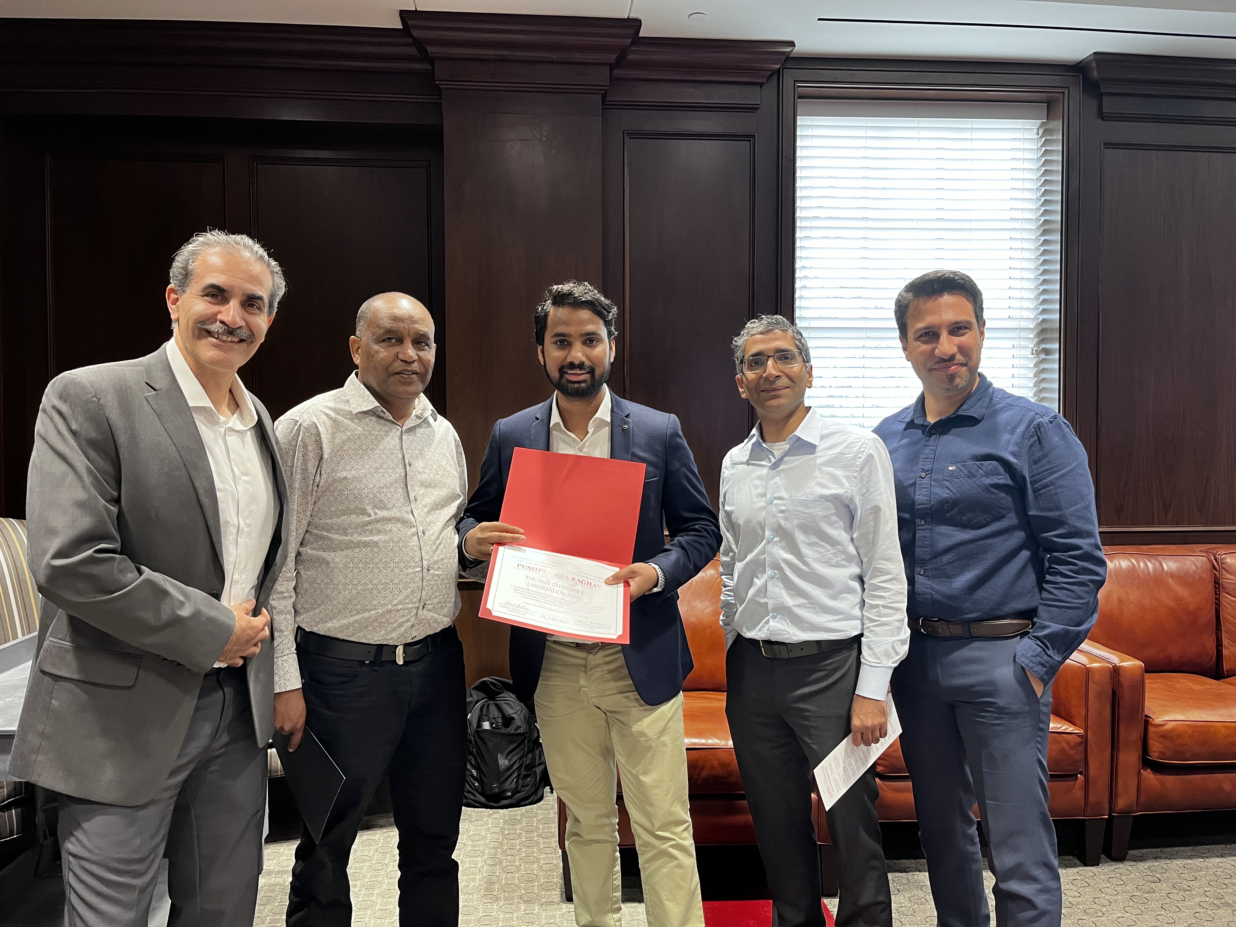 Outstanding Dissertation Award 2025