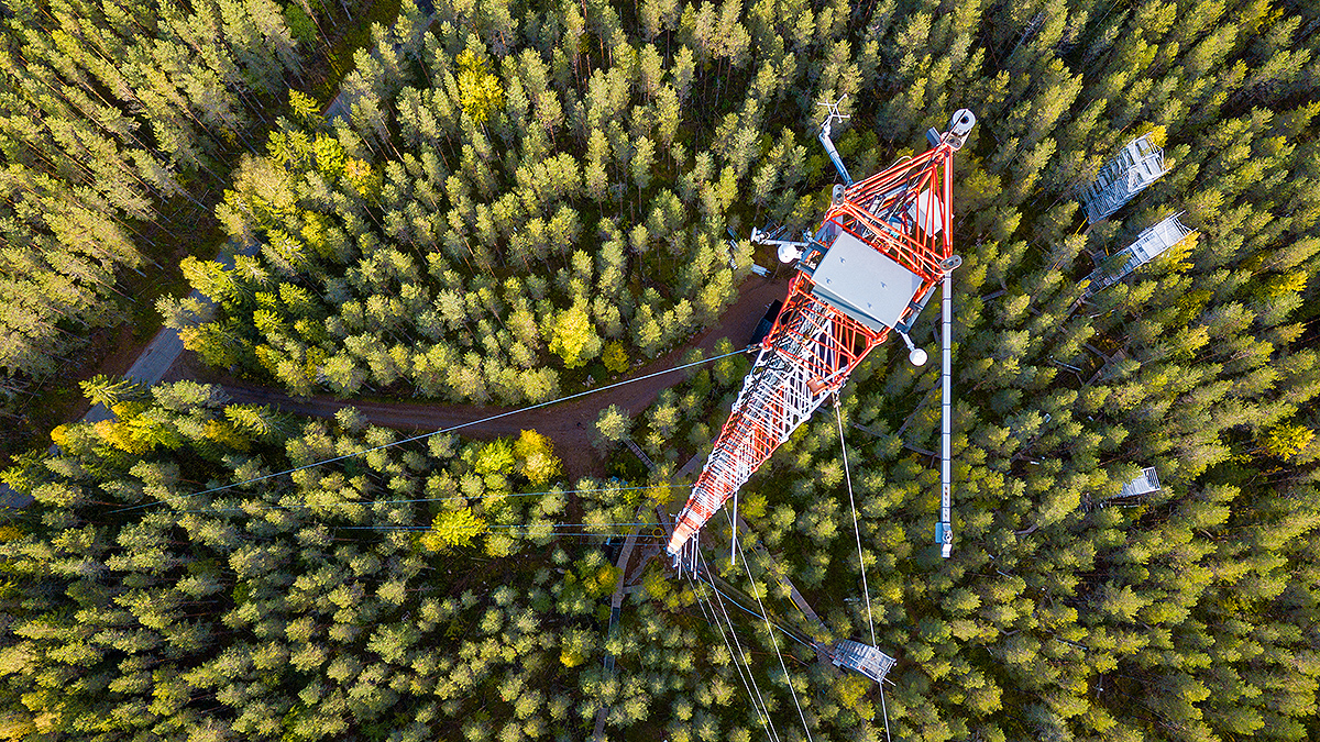 Eddy-covariance flux tower — Eos research spotlight